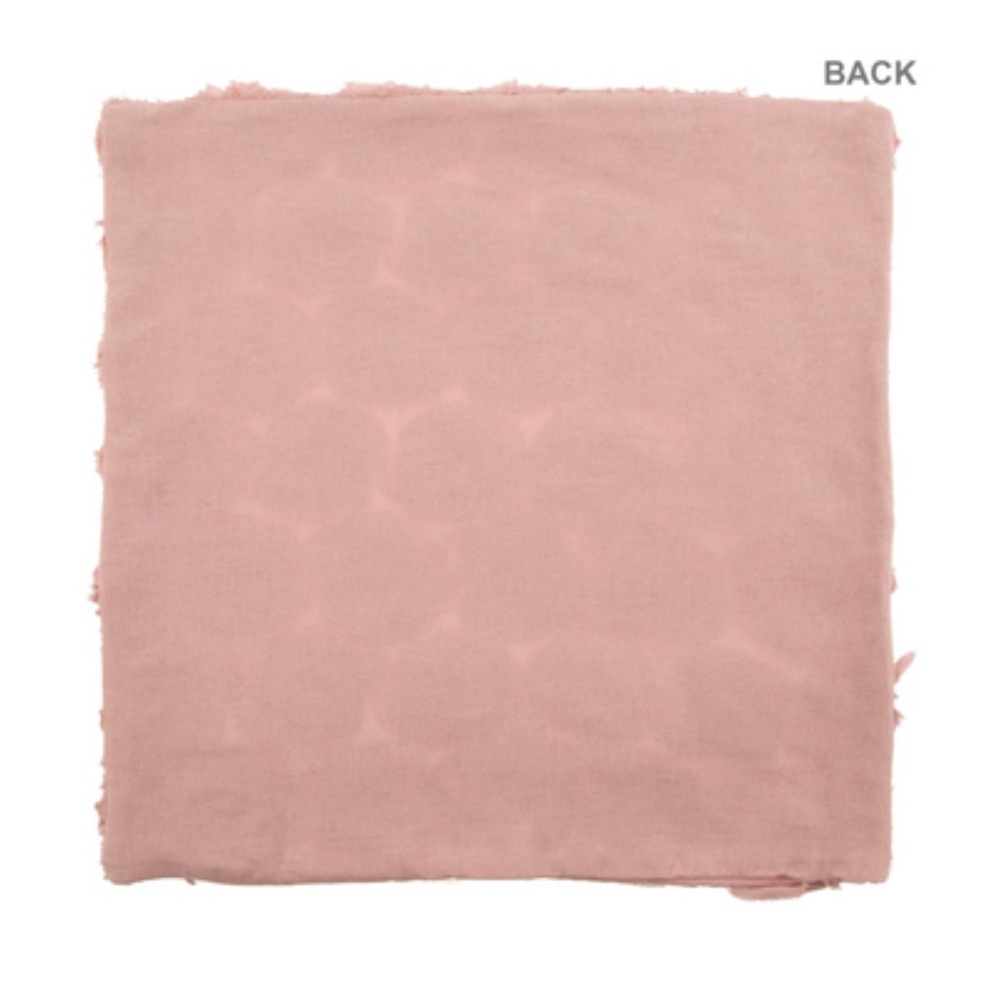 Pink Roses Linen Pillow Covers - Picture 2 of 3